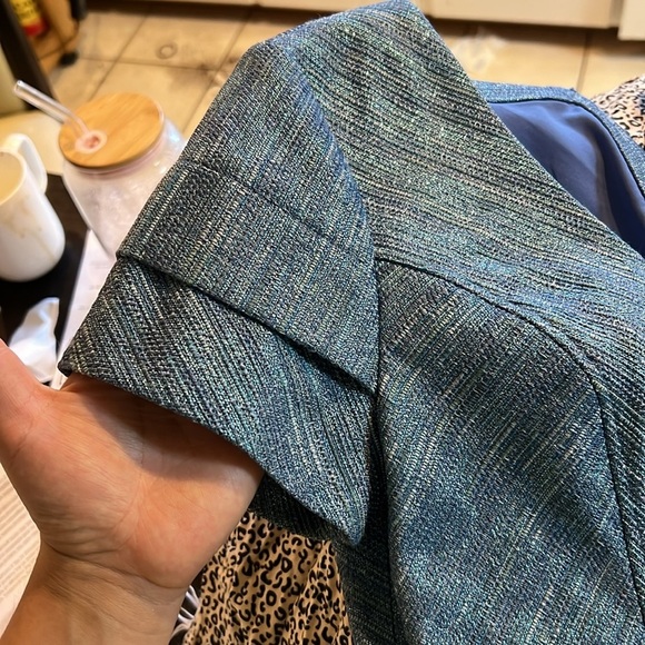 Rebecca Minkoff Katya Tweed V Neck Dress Size 4 new without tags princess style - Picture 9 of 9